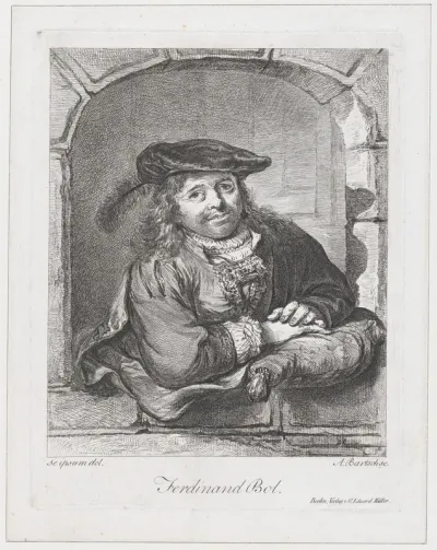 Portrait of Ferdinand Bol