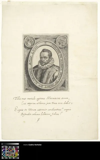 Portrait of Filips Marnix, lord of Sint-Algdegonde