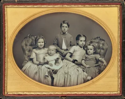 Portrait of Five Children