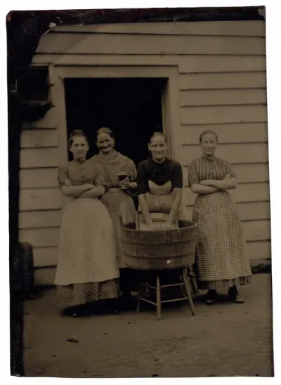 Portrait of Four Washwomen