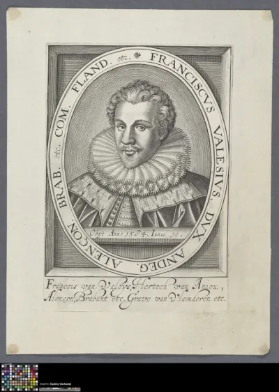 Portrait of Francis, Duke of Anjou