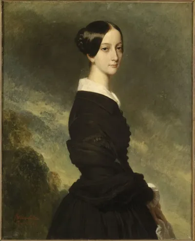 Portrait of Francisca of Brazil, Princess of Joinville (1824-1898)