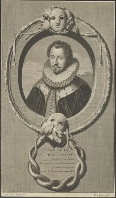 Portrait of Francois , duc d'Alençon [Duke of Anjou]
