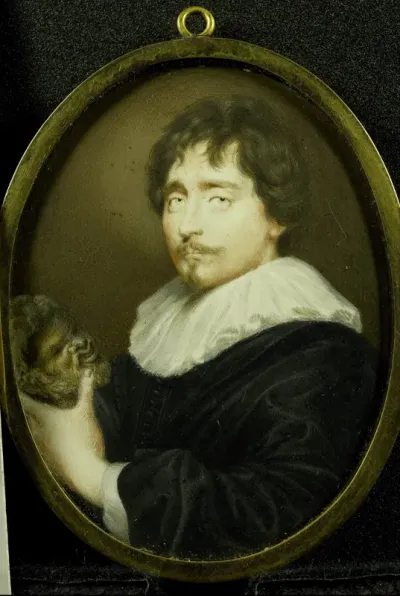 Portrait of François Duquesnoy (1597-1643). Sculptor