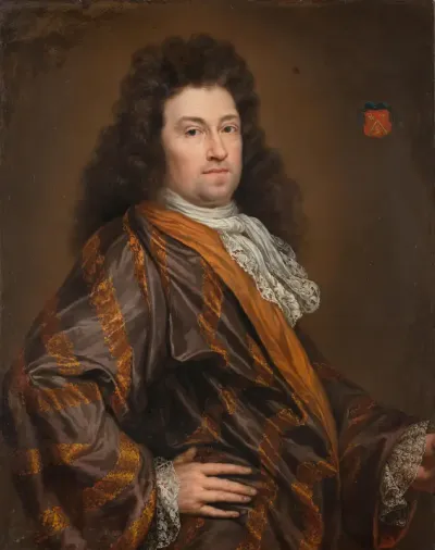 Portrait of François Leydecker (1650-1718). Delegate to the Court of Audit for Zeeland