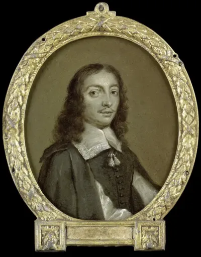 Portrait of Frans Godin, Poet in Brussels