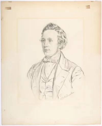 Portrait of Franz Jauner (Vienna 1832-1900 Vienna), Theater Director and Actor in Vienna