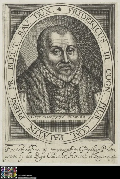 Portrait of Frederick III, Elector Palatine