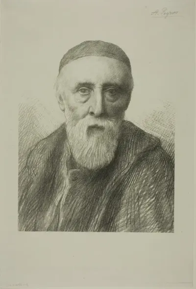 Portrait of G. F. Watts, R. A., second plate