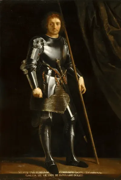 Portrait of Gaston de Foix, Duke of Nemours