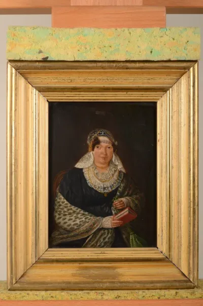 Portrait of Geertruida (Gertrudis) Bierlaag (1770-1846)