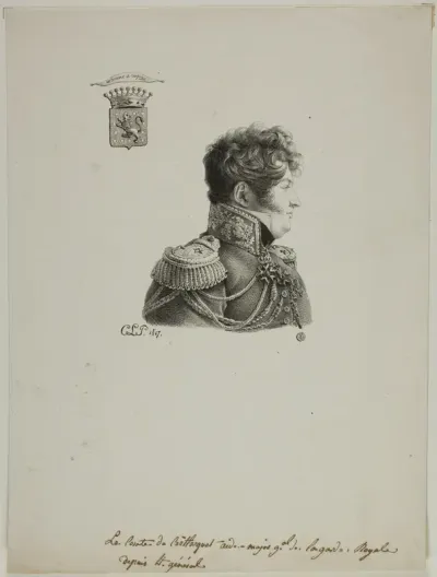 Portrait of Général Comte de Coetlosquet
