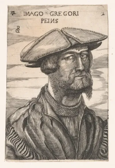Portrait of Georg Pencz (Imago Gregori Peins)