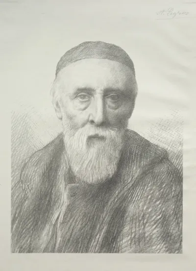 Portrait of George Frederic Watts (2nd Plate)