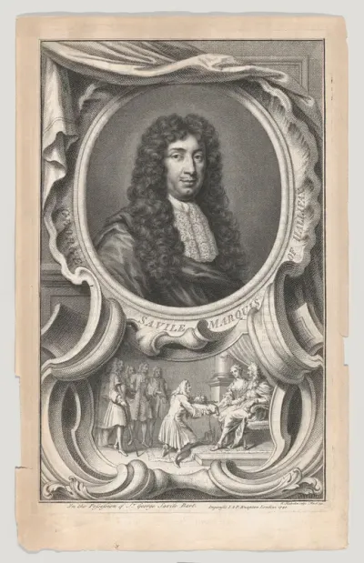 Portrait of George Savile, Marquis of Hallifax