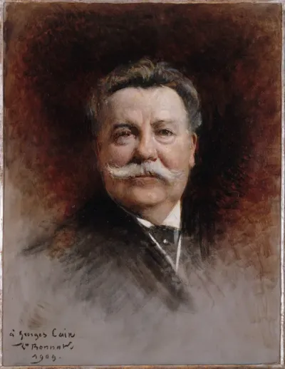 Portrait of Georges Cain (1853-1919), painter and literary man