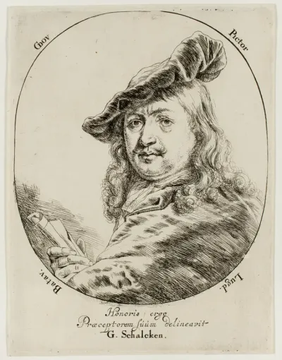 Portrait of Gerard Dou, the Painter