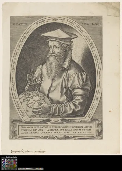 Portrait of Gerardus Mercator