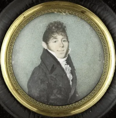 Portrait of Gerrit Jan van Houten (b 1774). Burgomaster of Amersfoort
