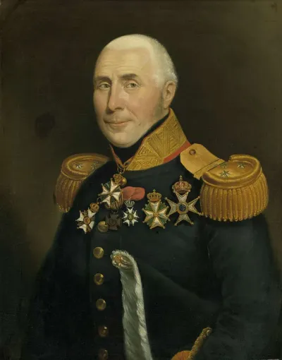 Portrait of Gijsbertus Martinus Cort Heyligers (1770-1849). Luitenant-generaal der infanterie