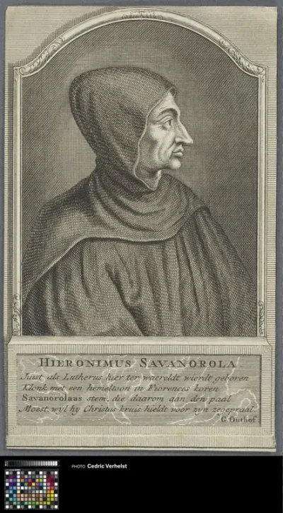 Portrait of Girolamo Savonarola
