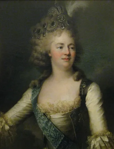 Portrait of Grand Duchess Marie Fyodorovna (1759-1828)