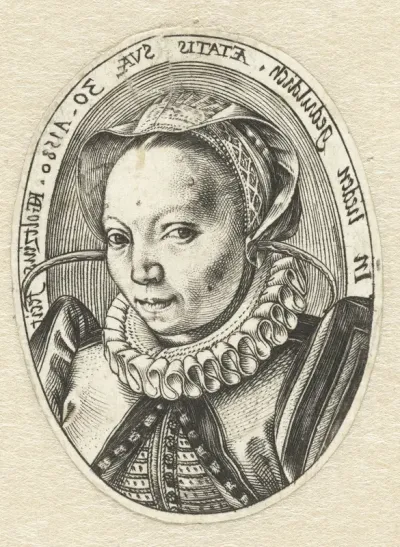 Portrait of Grietgen Jansdr, the Artist’s Wife