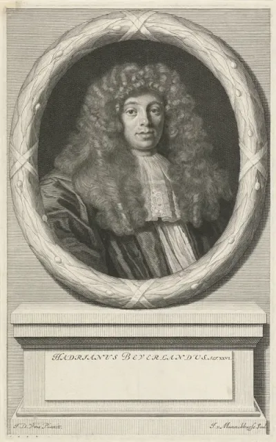 Portrait of Hadriaan Beverland