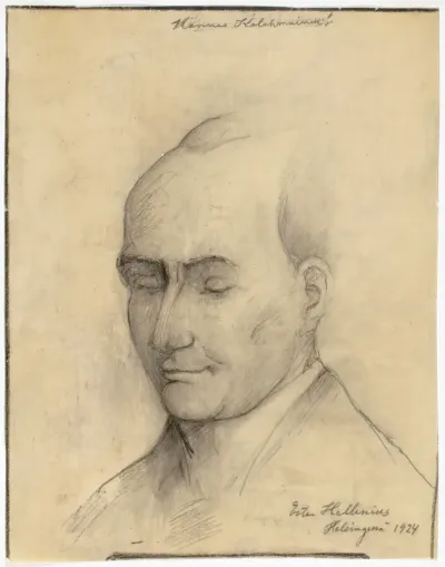 Portrait of Hannes Kolehmainen