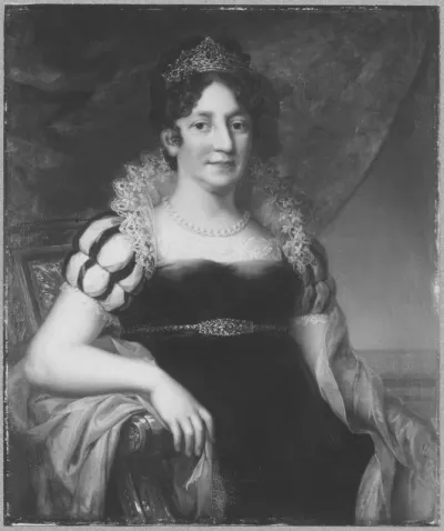Portrait of Hedvig Elisabeth Charlotte of Holstein-Gottorp