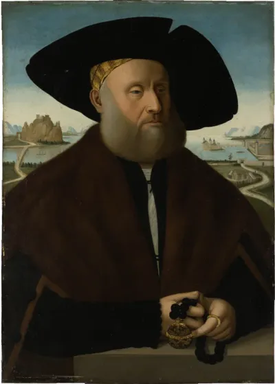 Portrait of Heinrich (?) vom Rhein zum Mohren