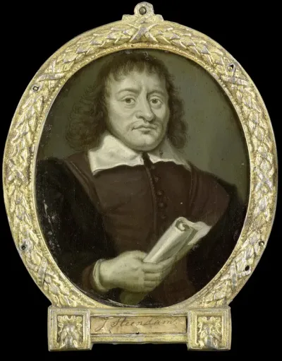 Portrait of Hendrik Bruno, Poet and Co-Rector of the Latin School in Hoorn