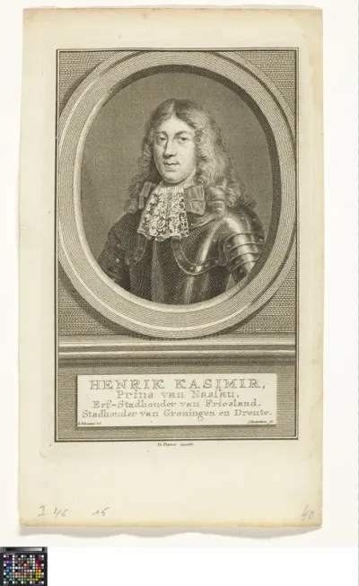 Portrait of Hendrik Casimir II