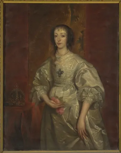 Portrait of Henrietta Maria (1609 1699), Queen of England