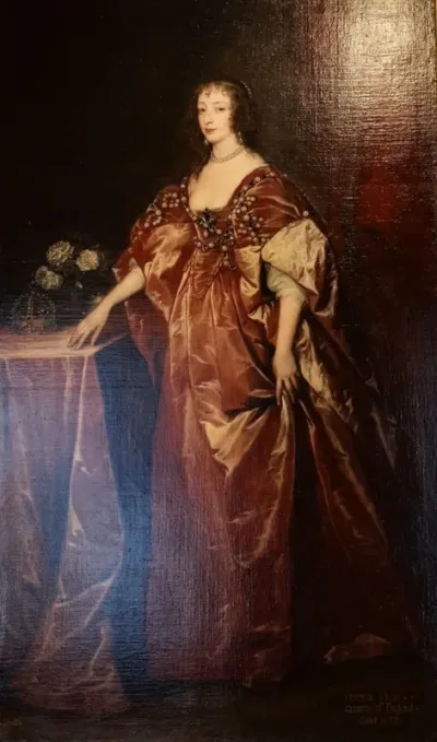 Portrait of Henrietta Maria of France