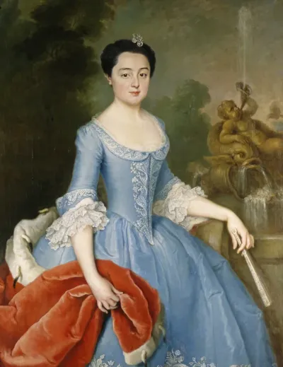 Portrait of Henriette Amalie of Anhalt-Dessau