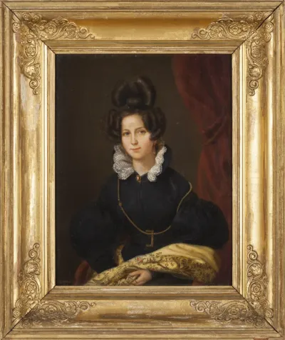 Portrait of Henriette Jeanne Christine van Neukirchen genaamd Nyvenheim (1807-1849)