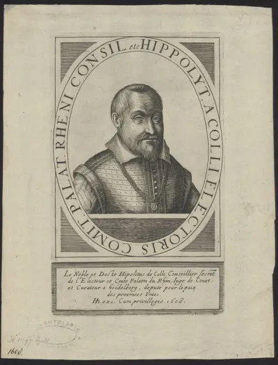 Portrait of Hippolytus a Colli, counsellor of the Elector of the Palatinate