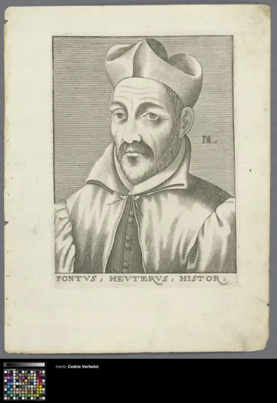 Portrait of historian Pontus de Huyter