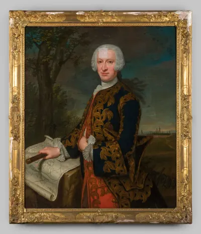 Portrait of Hobbe Esaias van Aylva (1696-1772)