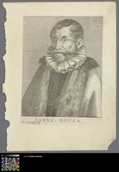 Portrait of humanist Johan van der Does