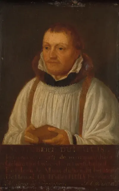 Portrait of Huybert Duyfhuys (c. 1515-81), Pastor of the Church of St James, Utrecht