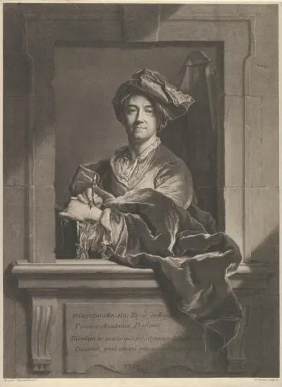 Portrait of Hyacinthe Rigaud