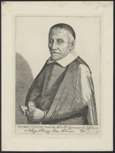 Portrait of Iacobus Crucius