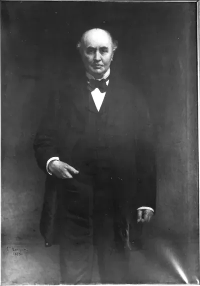 Portrait of Isaac Dignus Fransen van de Putte (1822-1902). Colonial Minister (1863-66, 1872-74)