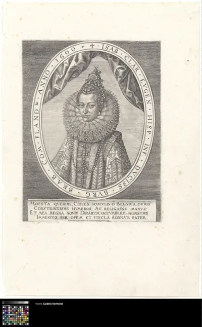 Portrait of Isabella, Archduchess of Austria