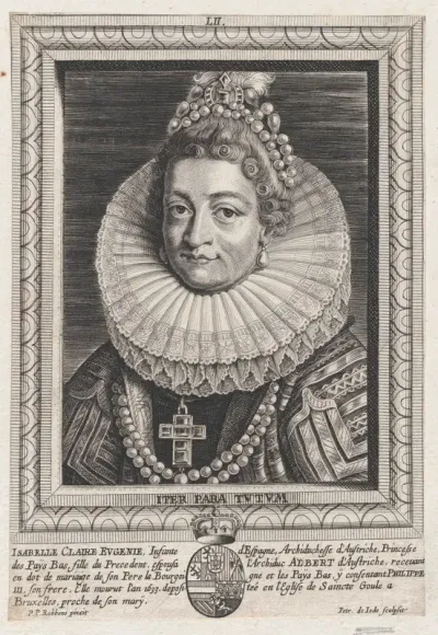Portrait of Isabella Clara Eugenia, Infanta of Spain