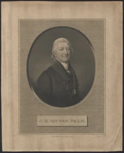Portrait of J.H. van der Palm