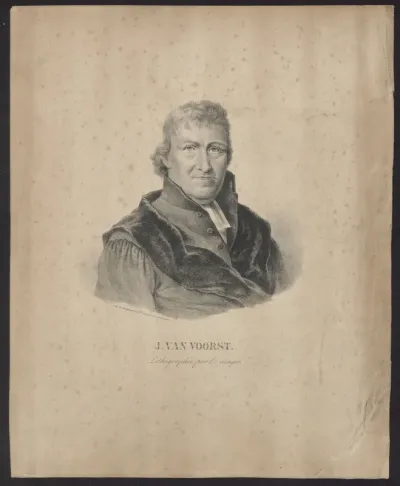 Portrait of J. van Voorst