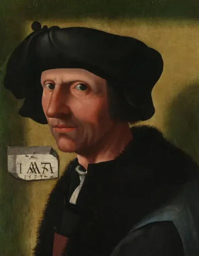 Portrait of Jacob Cornelisz van Oostsanen